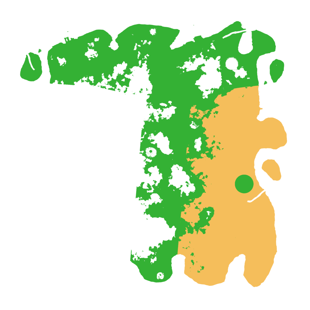Biome Rust Map: Procedural Map, Size: 4400, Seed: 87356454