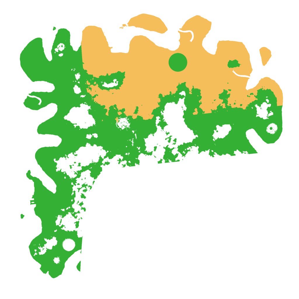 Biome Rust Map: Procedural Map, Size: 4250, Seed: 42429070