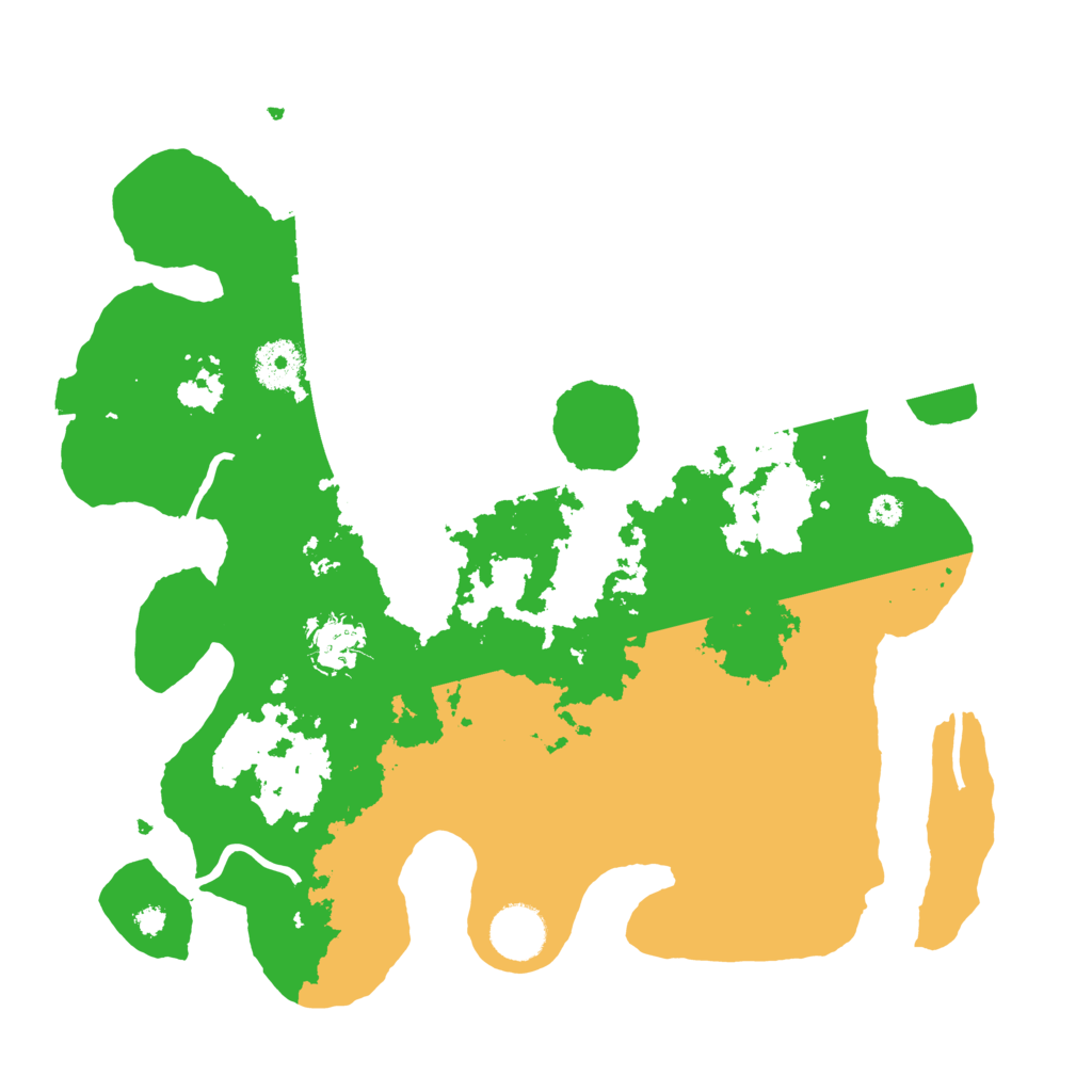 Biome Rust Map: Procedural Map, Size: 3454, Seed: 1