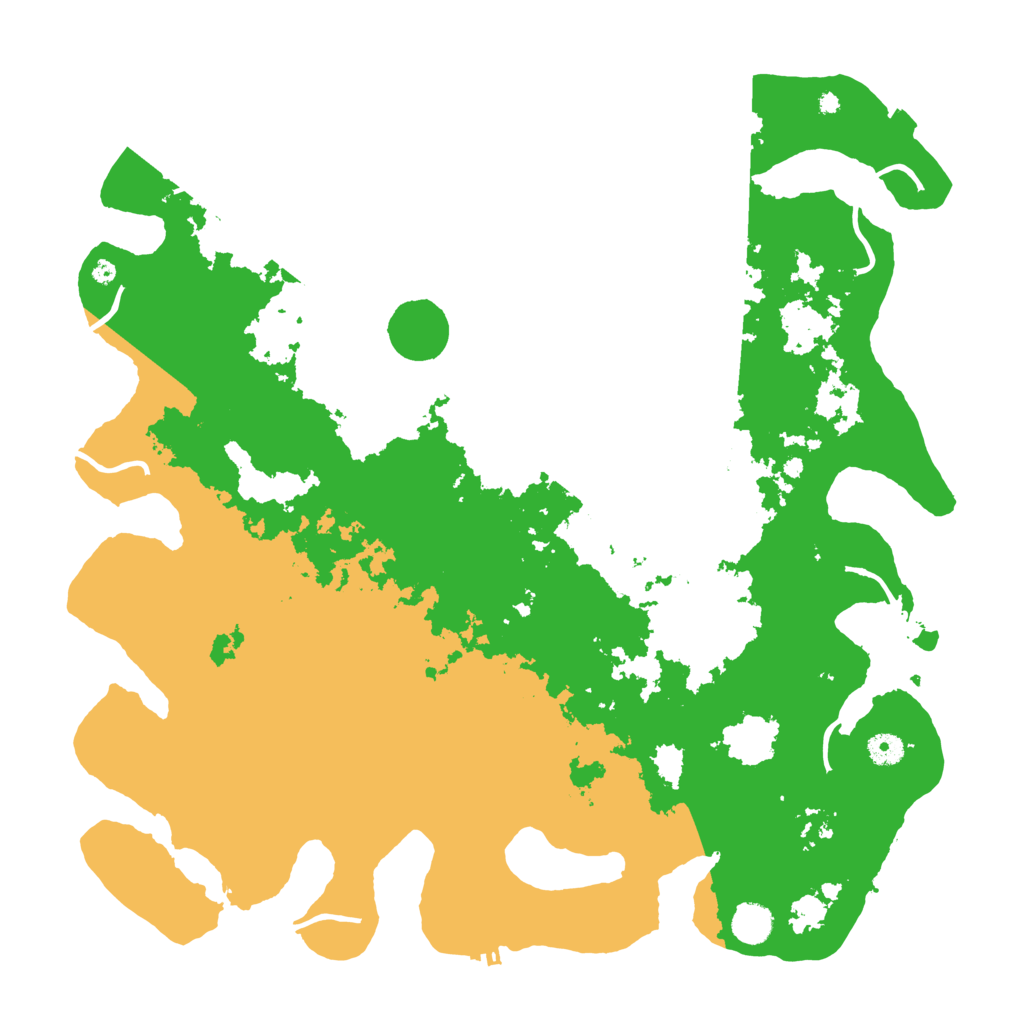 Biome Rust Map: Procedural Map, Size: 4500, Seed: 1425893739