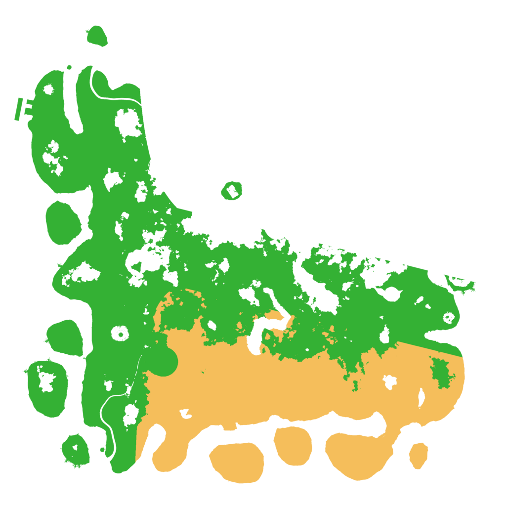 Biome Rust Map: Procedural Map, Size: 4500, Seed: 787342456