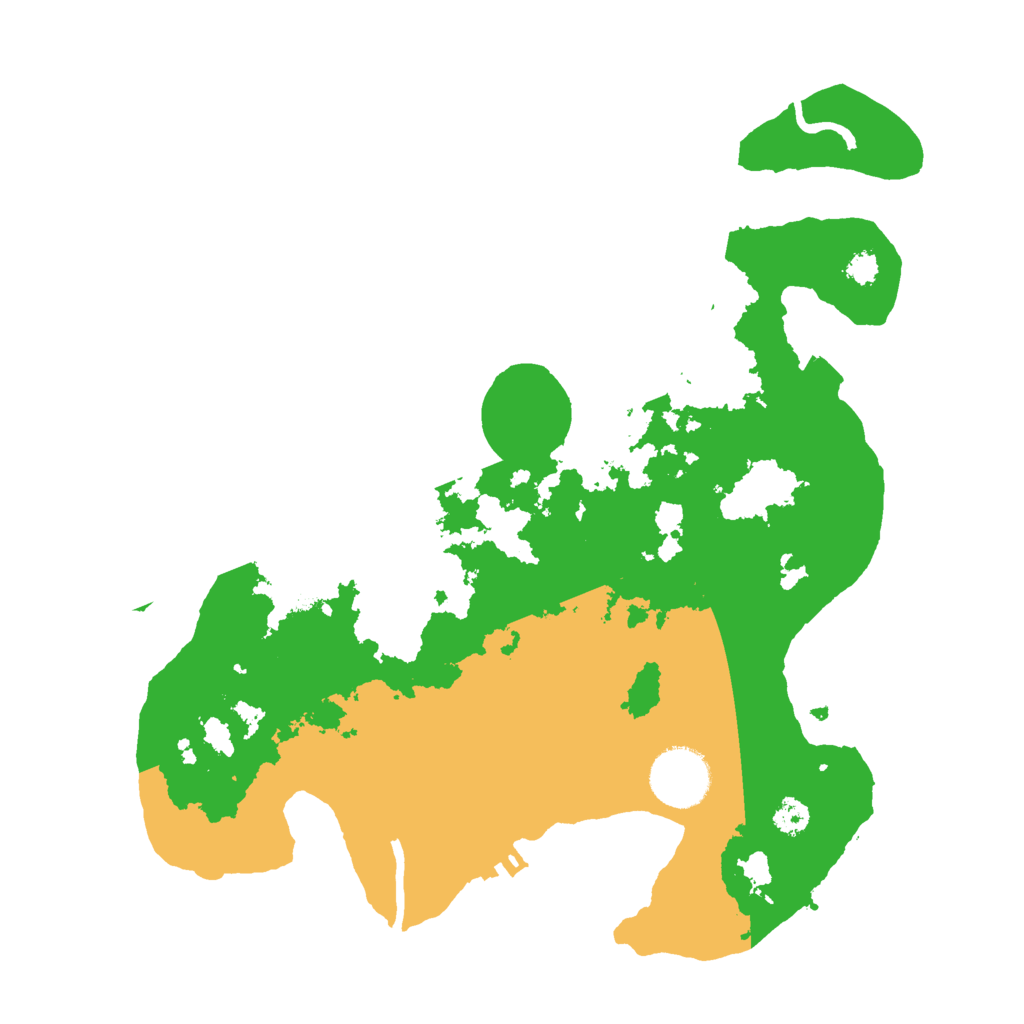 Biome Rust Map: Procedural Map, Size: 3000, Seed: 2124484043