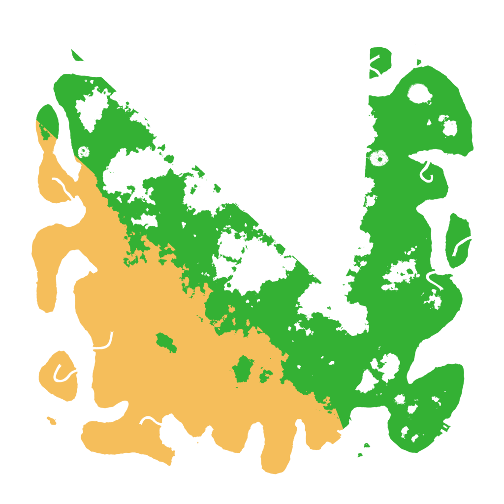 Biome Rust Map: Procedural Map, Size: 4500, Seed: 1085992279