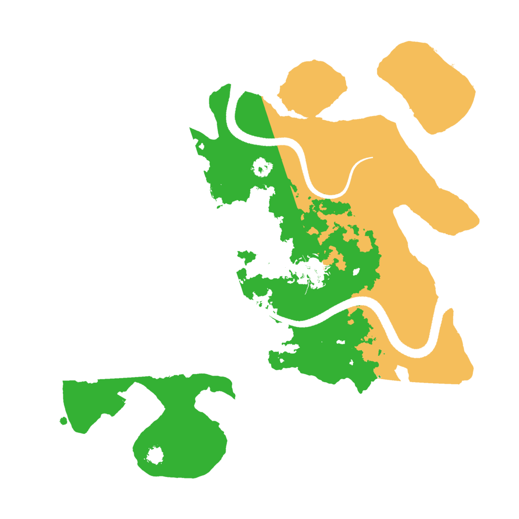 Biome Rust Map: Procedural Map, Size: 2750, Seed: 230597