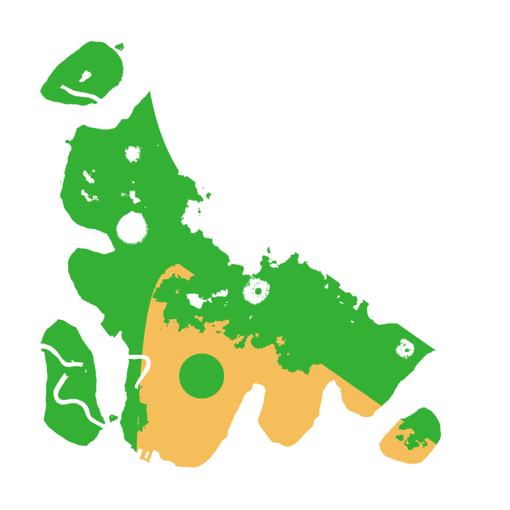 Biome Rust Map: Procedural Map, Size: 3000, Seed: 2183719