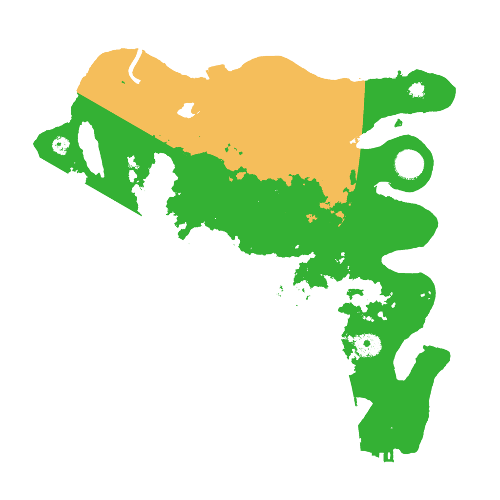 Biome Rust Map: Procedural Map, Size: 3000, Seed: 311222