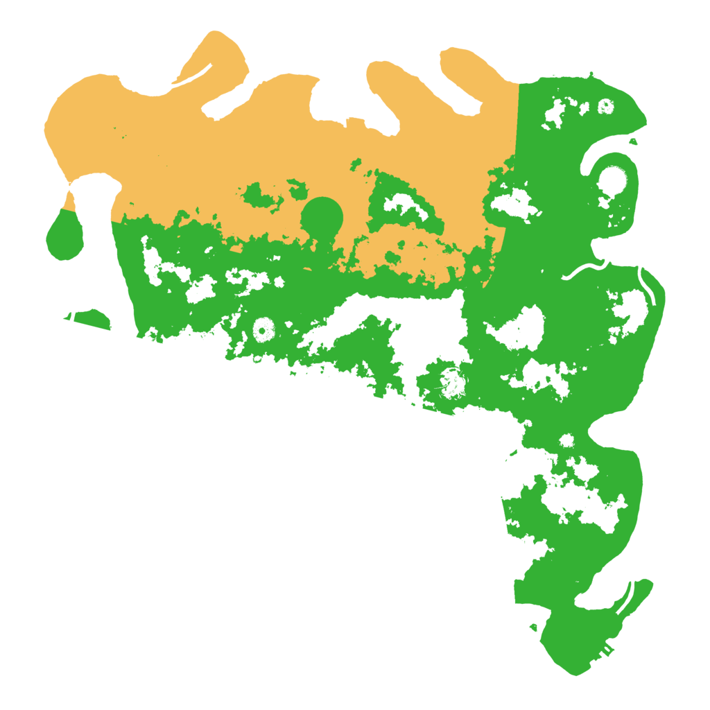 Biome Rust Map: Procedural Map, Size: 4500, Seed: 171463472