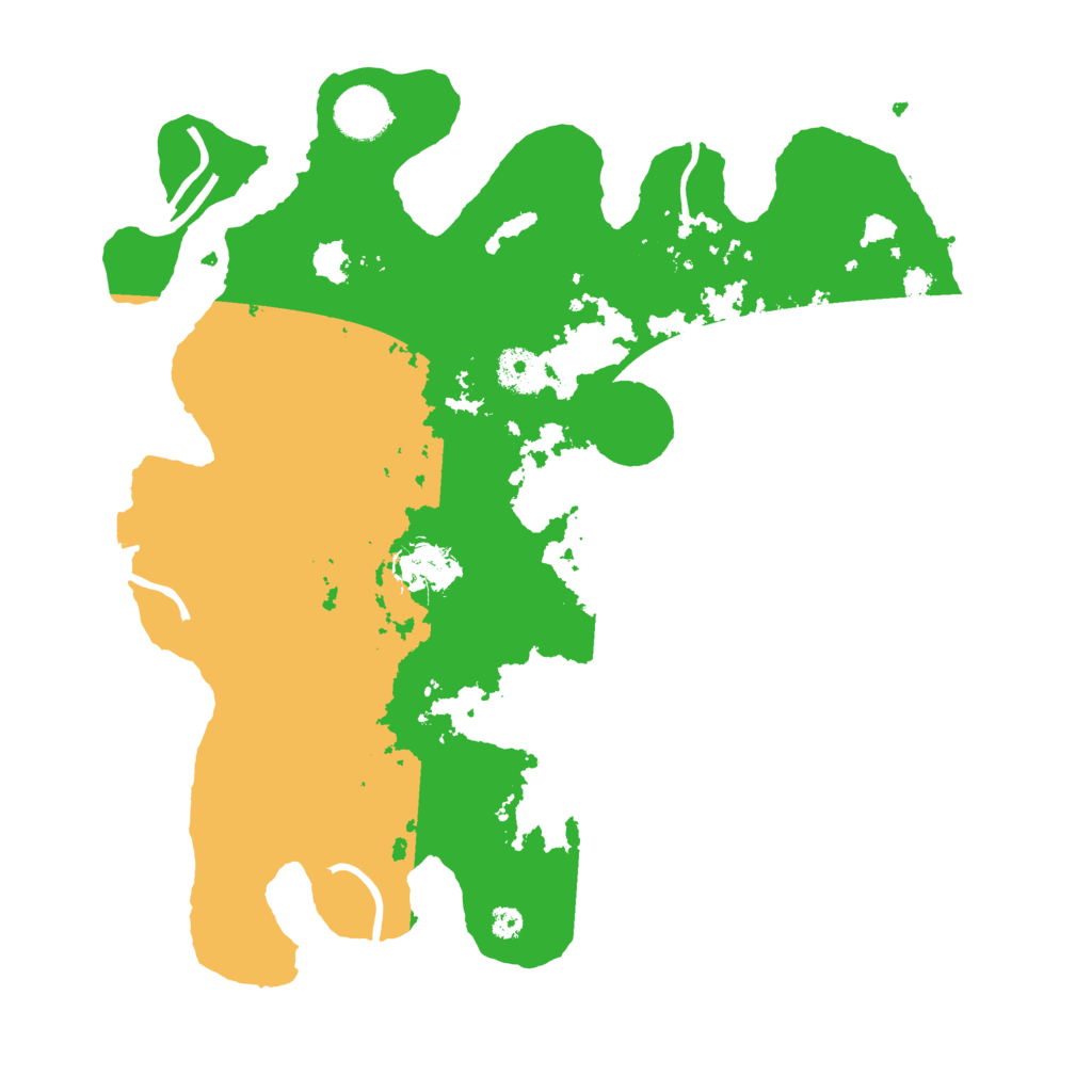 Biome Rust Map: Procedural Map, Size: 3500, Seed: 897724261