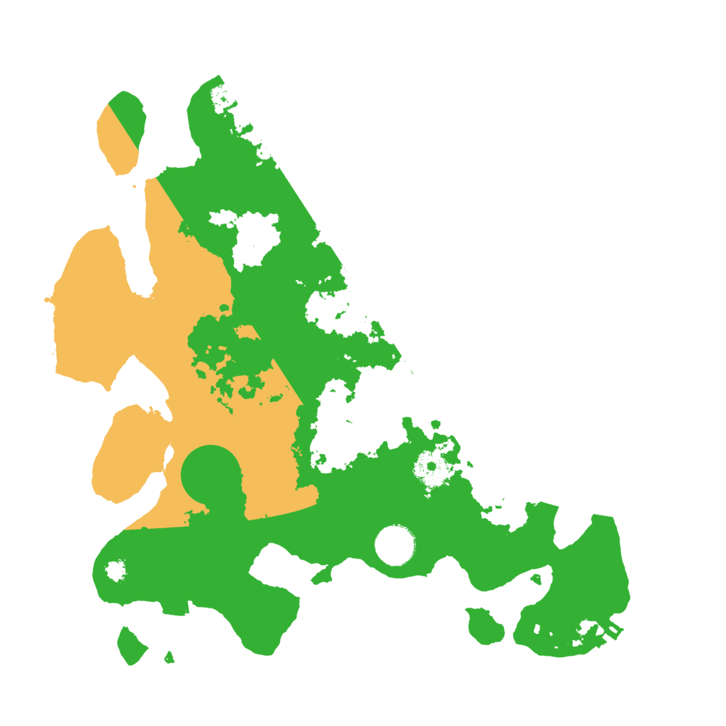 Biome Rust Map: Procedural Map, Size: 3200, Seed: 600972798