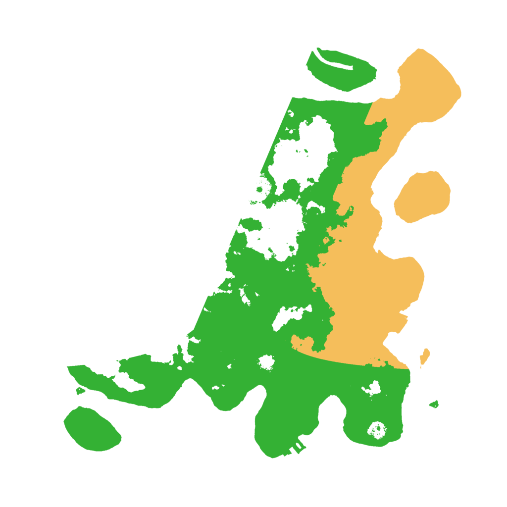 Biome Rust Map: Procedural Map, Size: 3000, Seed: 3327