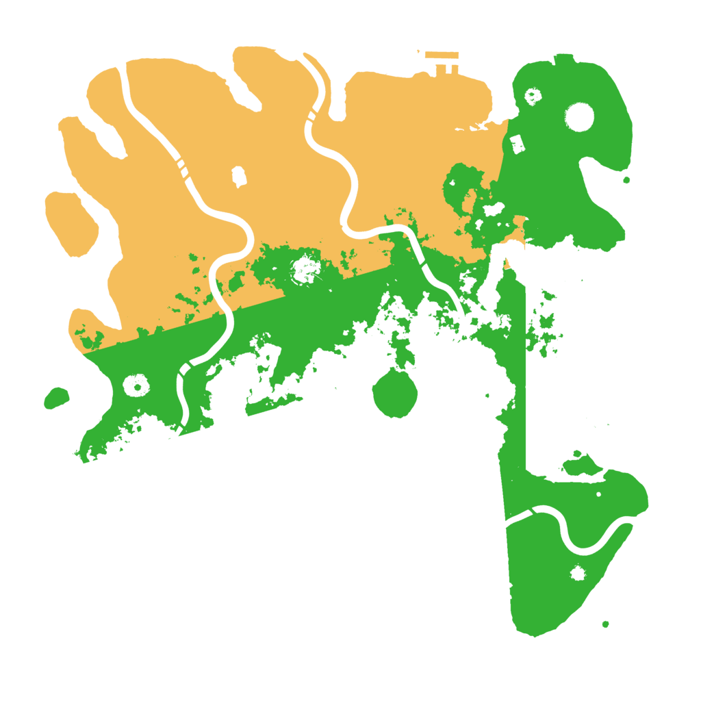 Biome Rust Map: Procedural Map, Size: 4250, Seed: 1692671497