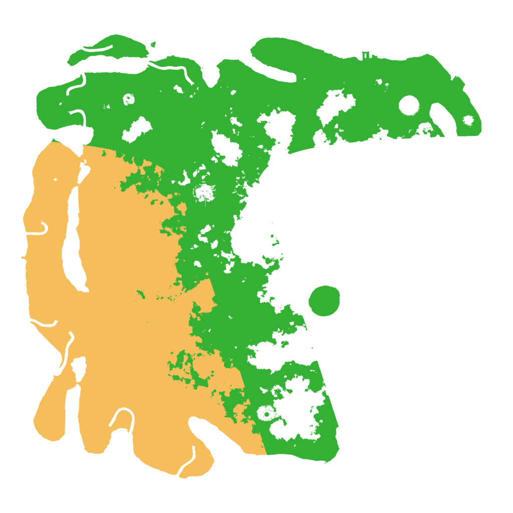 Biome Rust Map: Procedural Map, Size: 4500, Seed: 223028393
