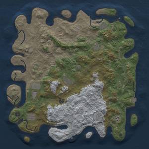 Thumbnail Rust Map: Procedural Map, Size: 4500, Seed: 1478523, 19 Monuments