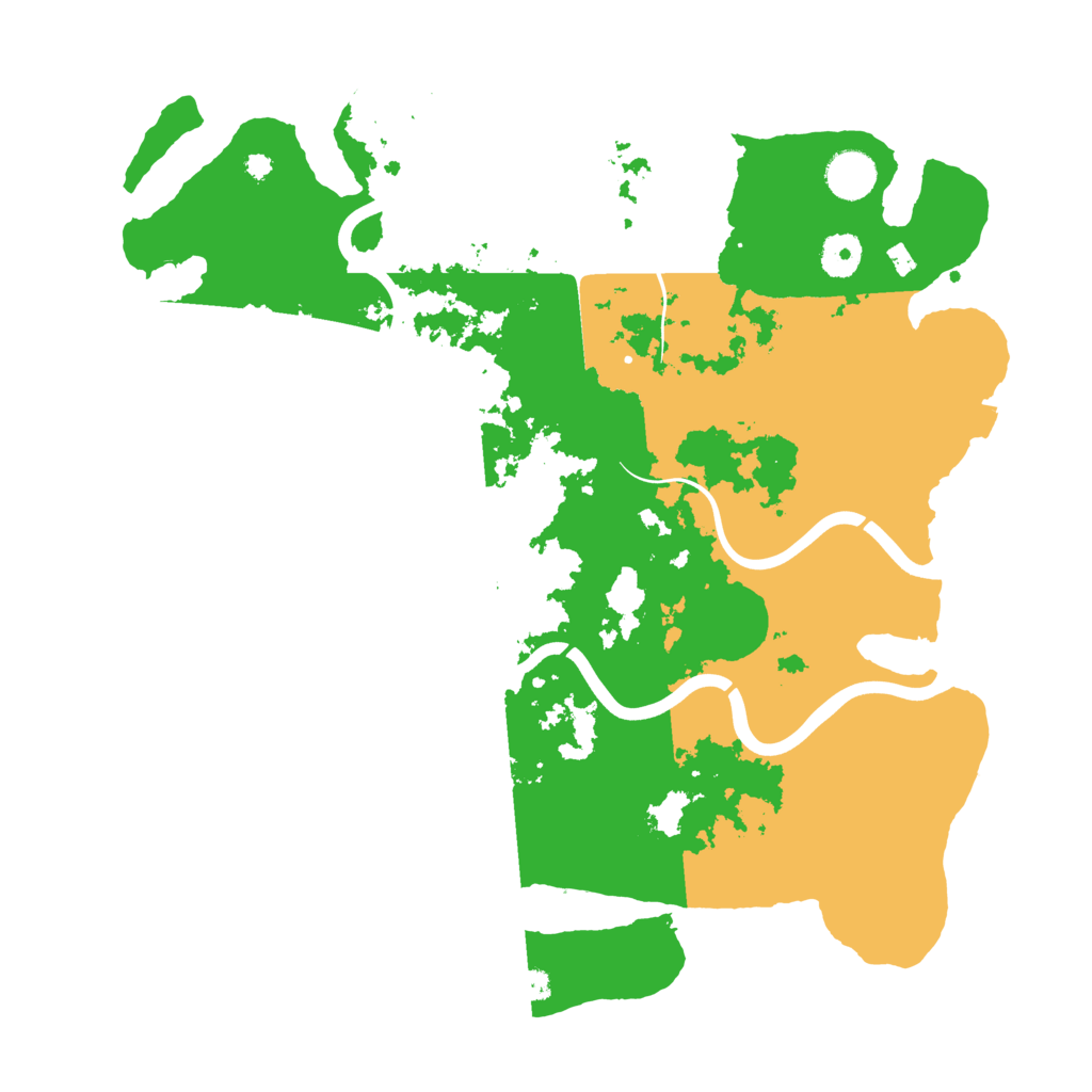Biome Rust Map: Procedural Map, Size: 3850, Seed: 33860650