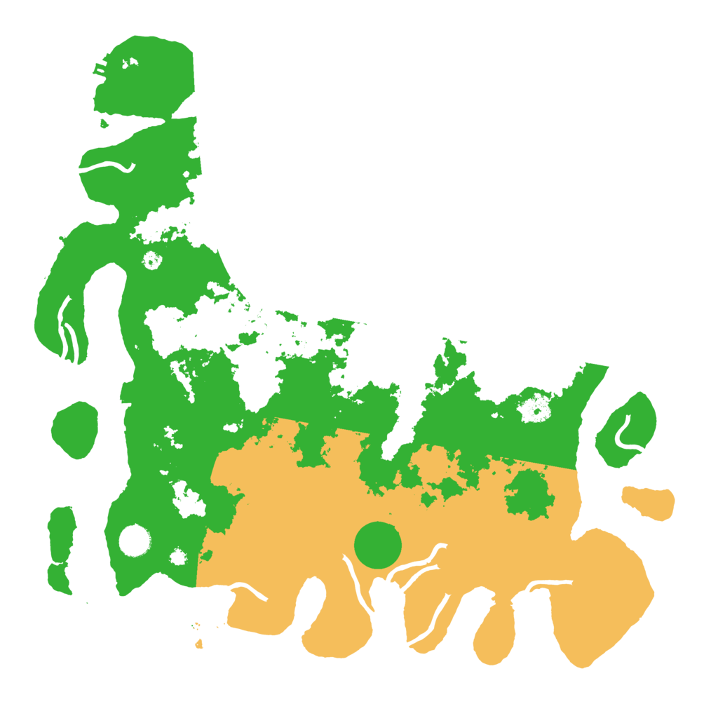 Biome Rust Map: Procedural Map, Size: 4000, Seed: 3994544