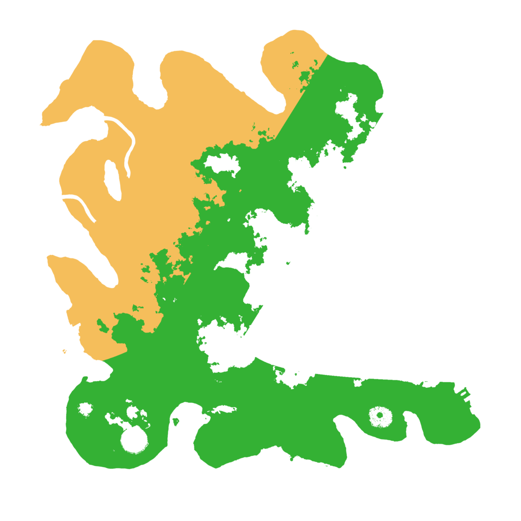 Biome Rust Map: Procedural Map, Size: 3500, Seed: 380174941