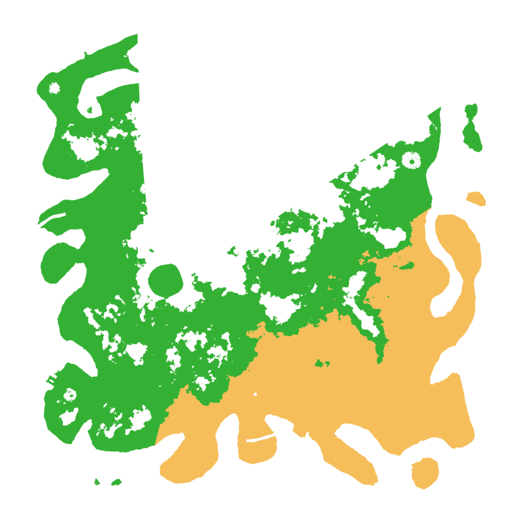 Biome Rust Map: Procedural Map, Size: 4250, Seed: 23282