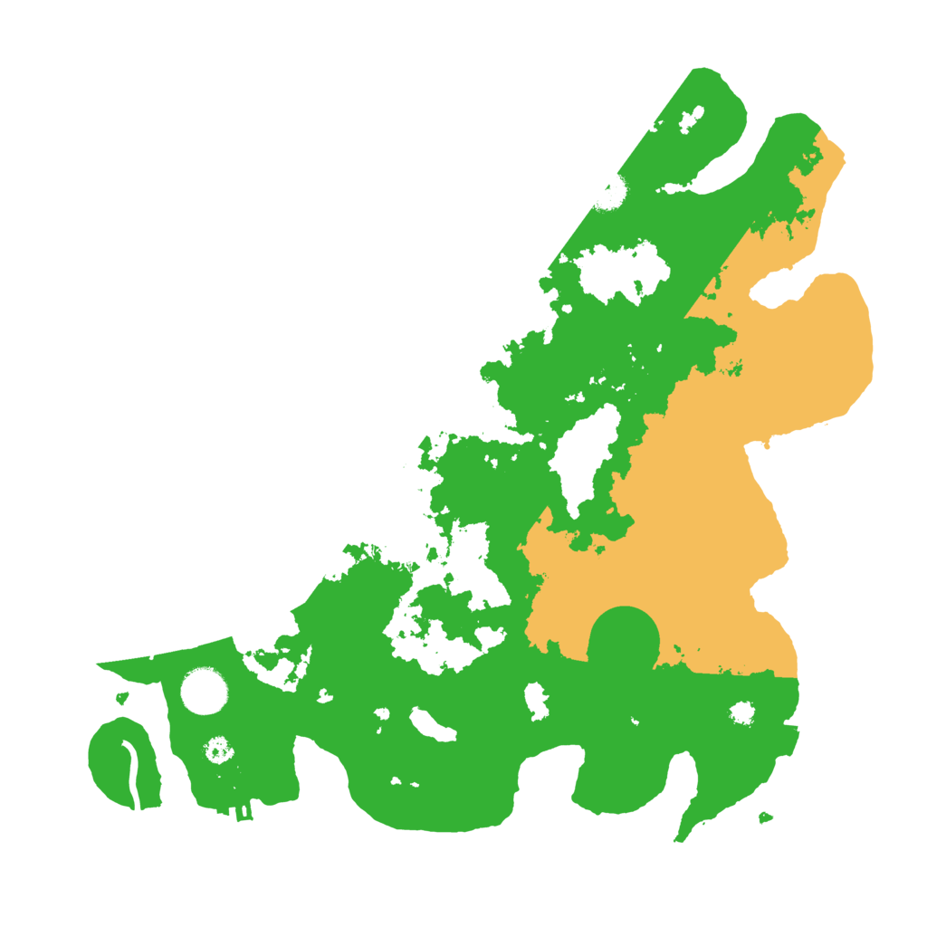 Biome Rust Map: Procedural Map, Size: 3500, Seed: 222584945