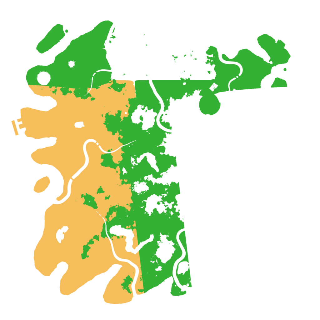 Biome Rust Map: Procedural Map, Size: 4250, Seed: 1058580452