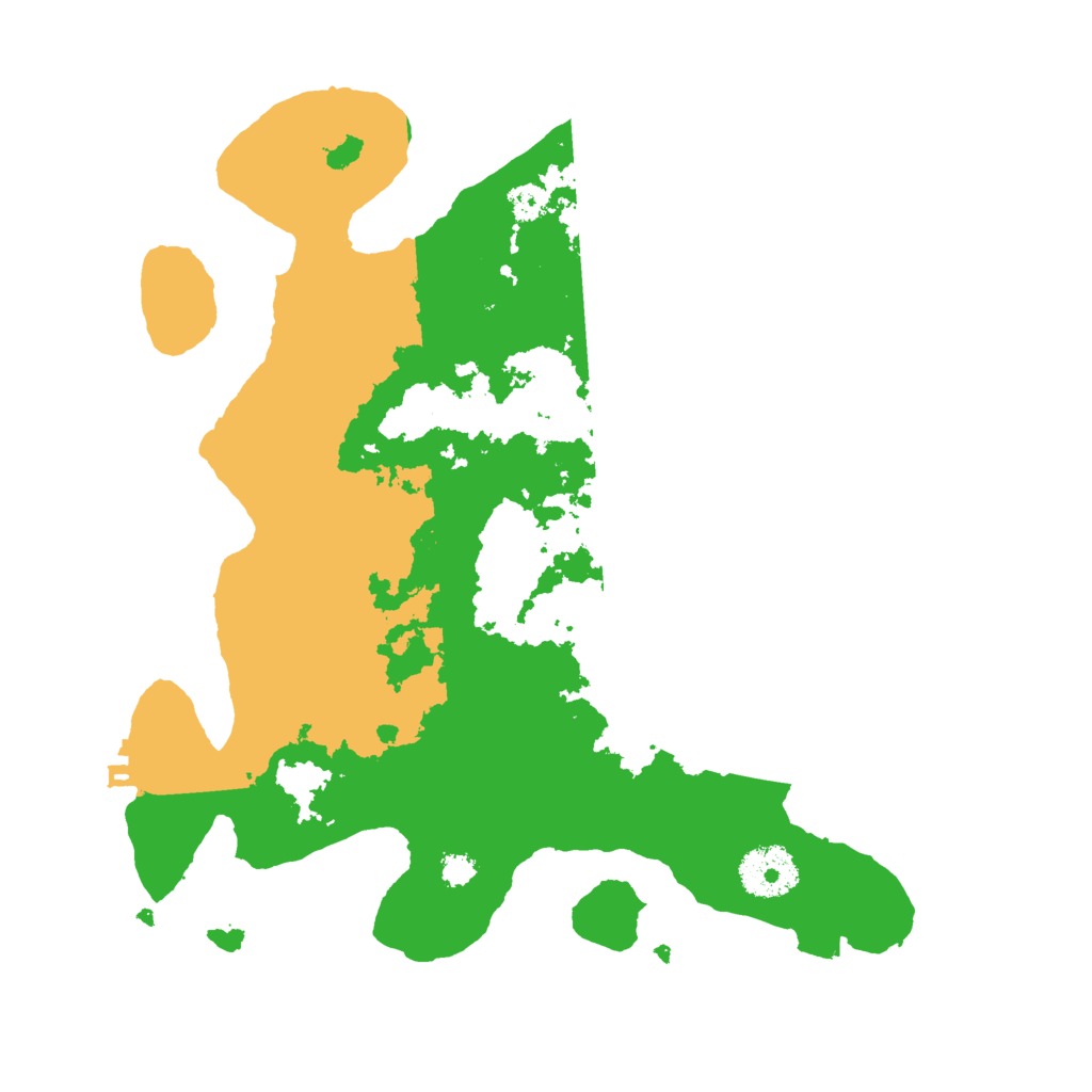 Biome Rust Map: Procedural Map, Size: 3000, Seed: 69973