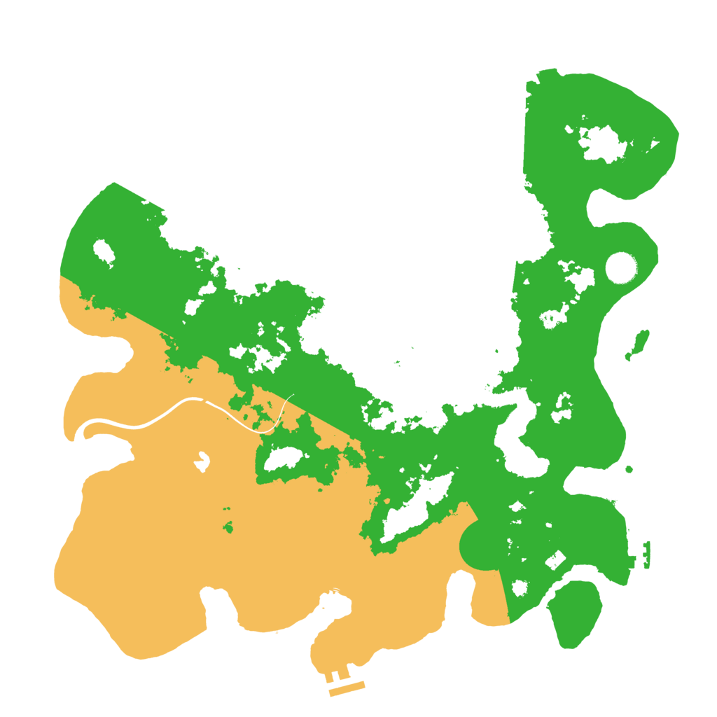 Biome Rust Map: Procedural Map, Size: 4000, Seed: 845238