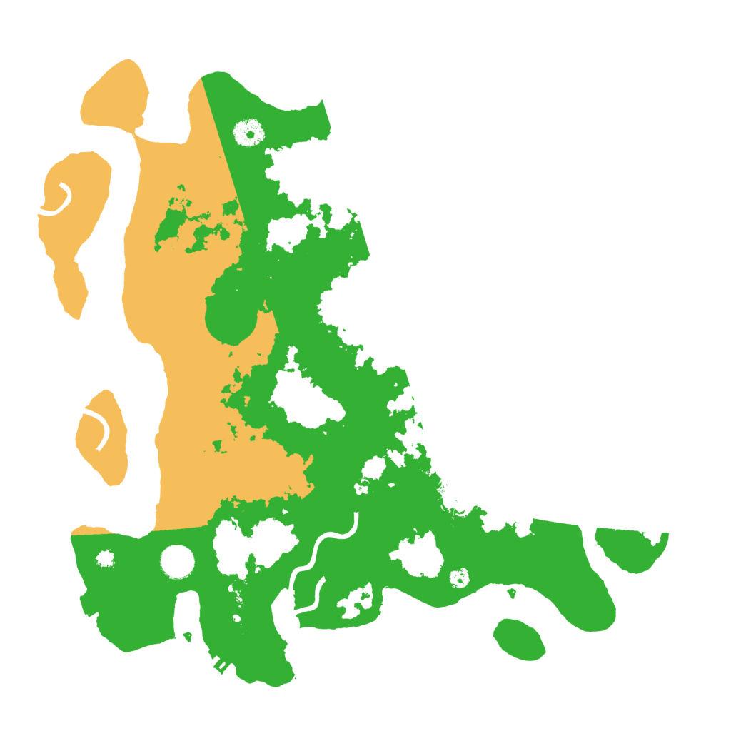 Biome Rust Map: Procedural Map, Size: 3800, Seed: 784457723