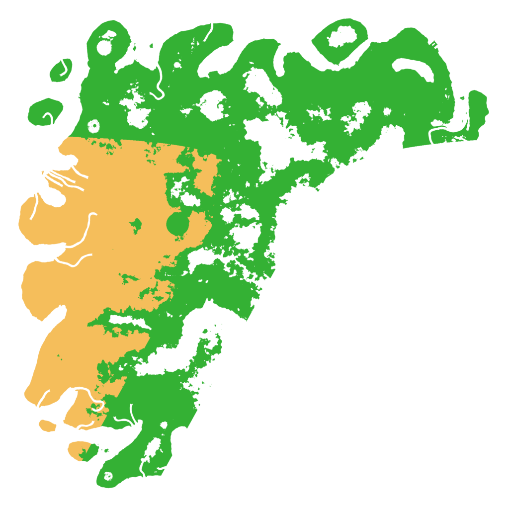 Biome Rust Map: Procedural Map, Size: 6000, Seed: 218215071