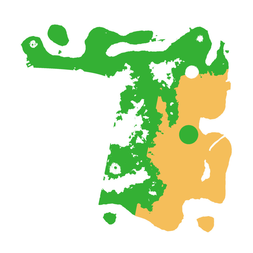 Biome Rust Map: Procedural Map, Size: 3500, Seed: 144648423