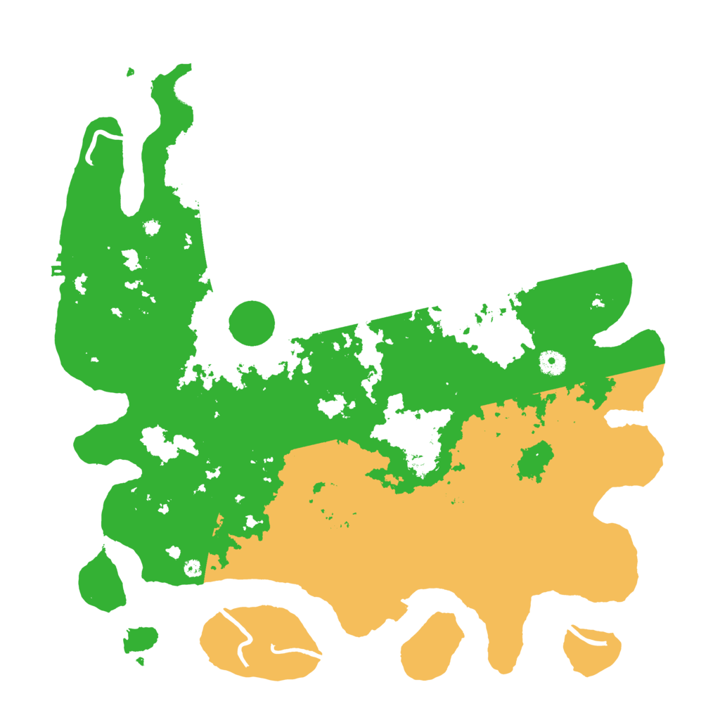 Biome Rust Map: Procedural Map, Size: 4200, Seed: 967607898