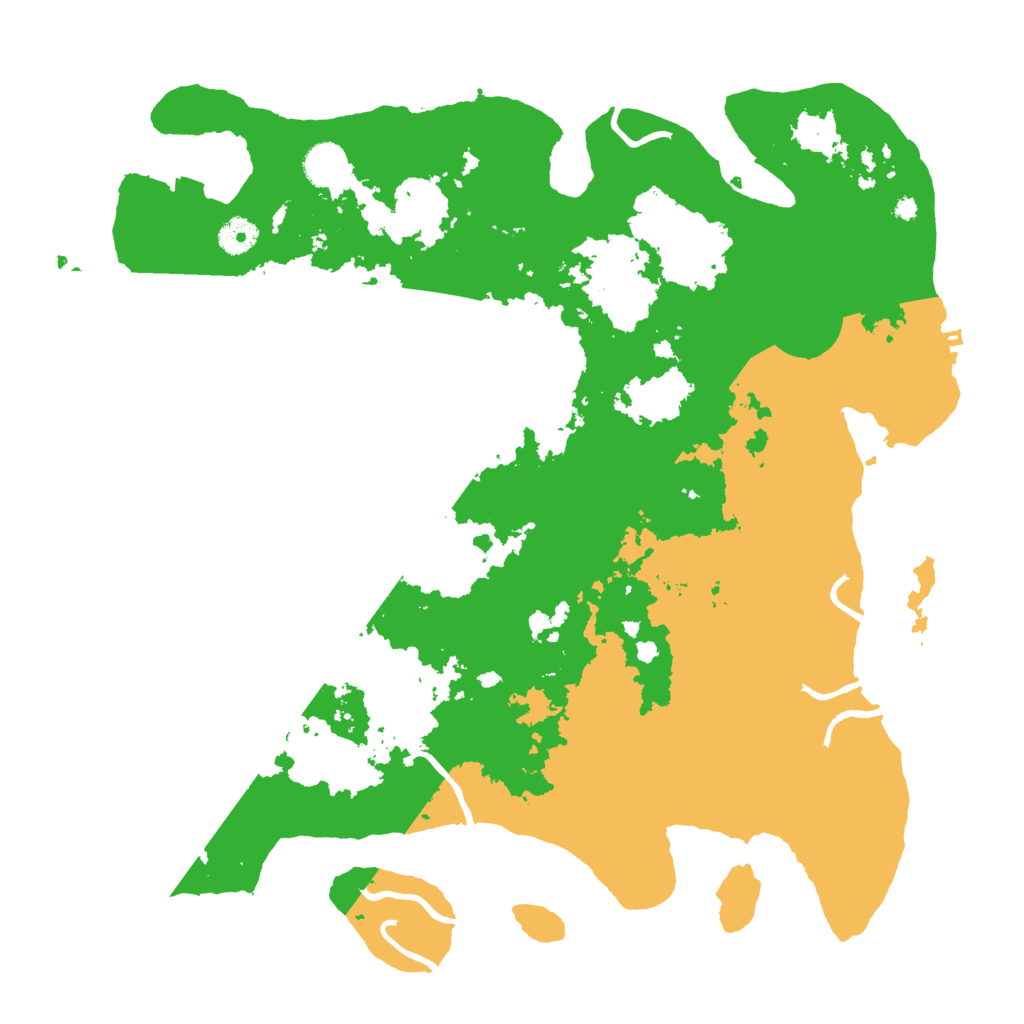 Biome Rust Map: Procedural Map, Size: 4100, Seed: 63259426