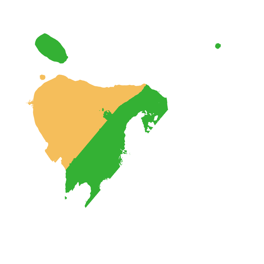 Biome Rust Map: Procedural Map, Size: 1900, Seed: 69420