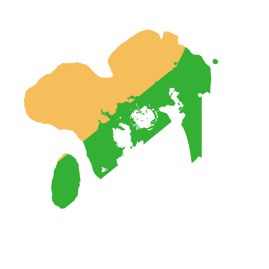 Biome Rust Map: Procedural Map, Size: 2000, Seed: 1404165379