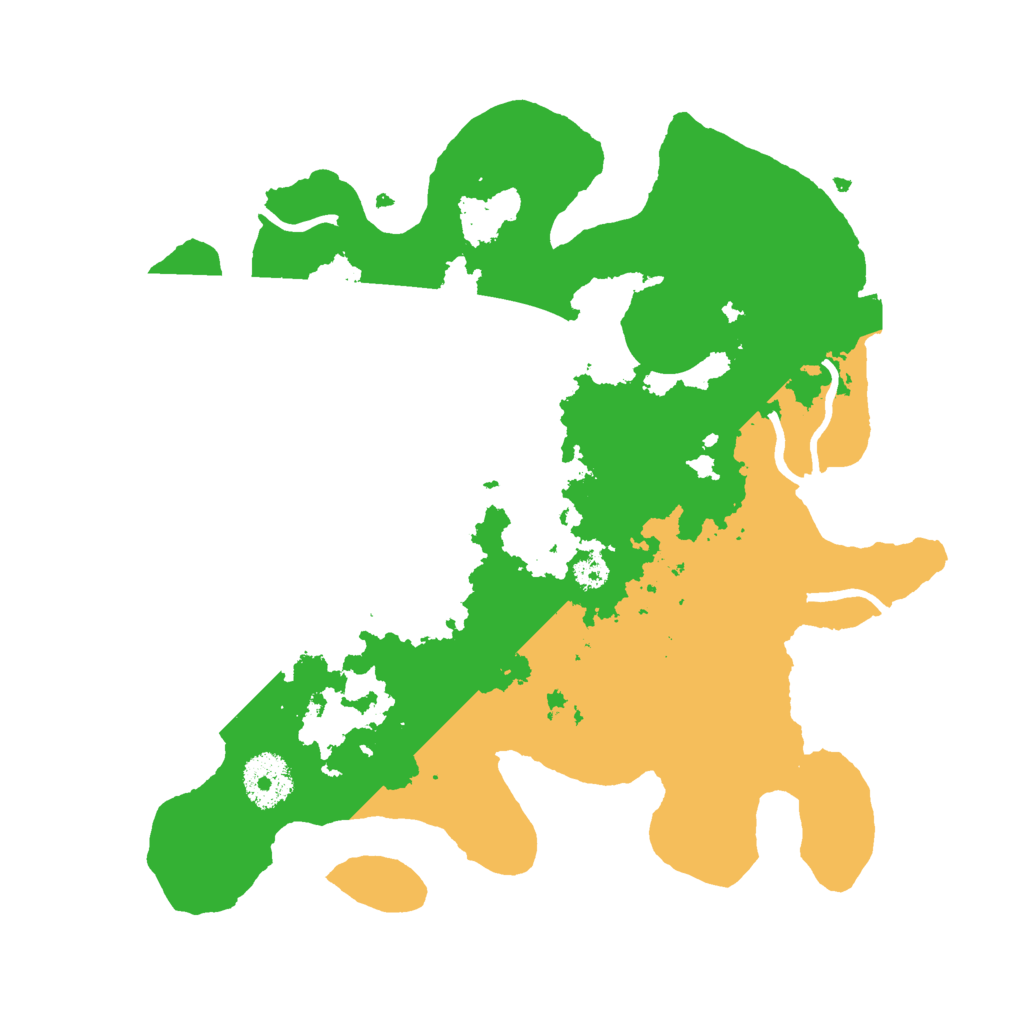 Biome Rust Map: Procedural Map, Size: 3000, Seed: 1147054729