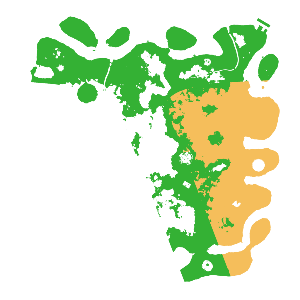 Biome Rust Map: Procedural Map, Size: 4250, Seed: 1309616559
