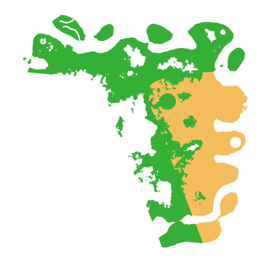 Biome Rust Map: Procedural Map, Size: 4250, Seed: 1309616559