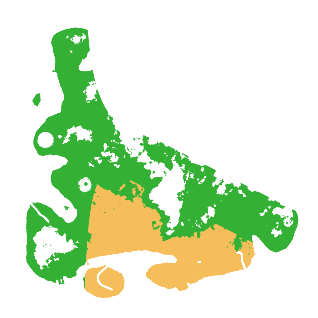 Biome Rust Map: Procedural Map, Size: 3500, Seed: 1665577030