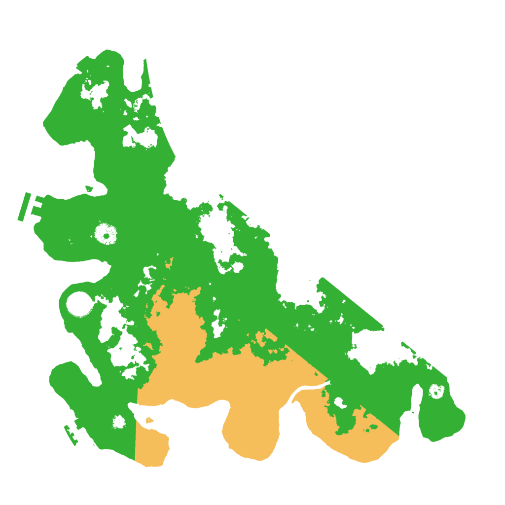 Biome Rust Map: Procedural Map, Size: 3500, Seed: 1724910375