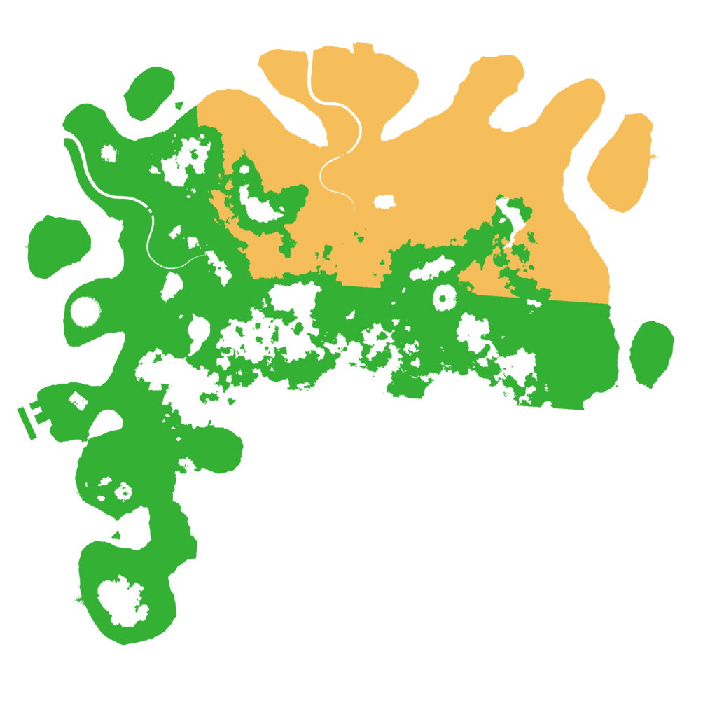 Biome Rust Map: Procedural Map, Size: 4250, Seed: 505294474
