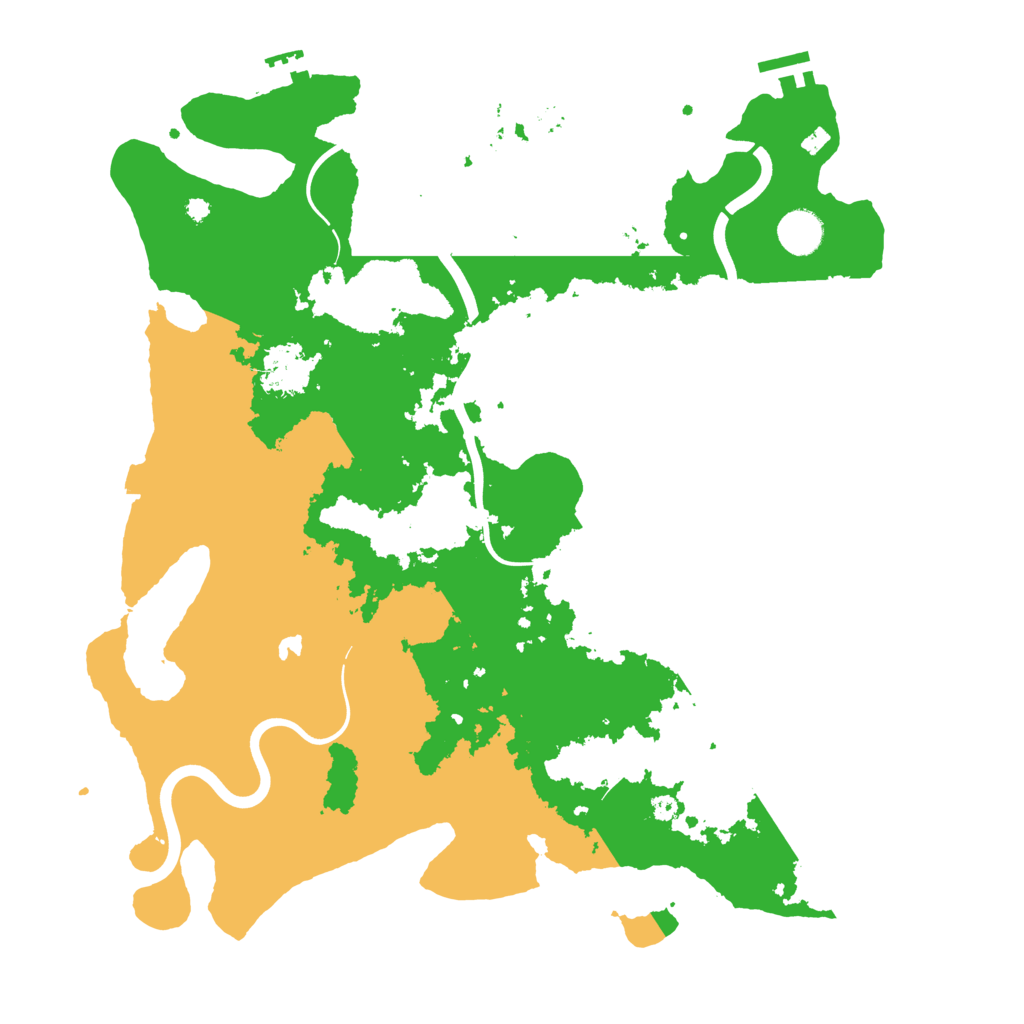Biome Rust Map: Procedural Map, Size: 4000, Seed: 1956838377