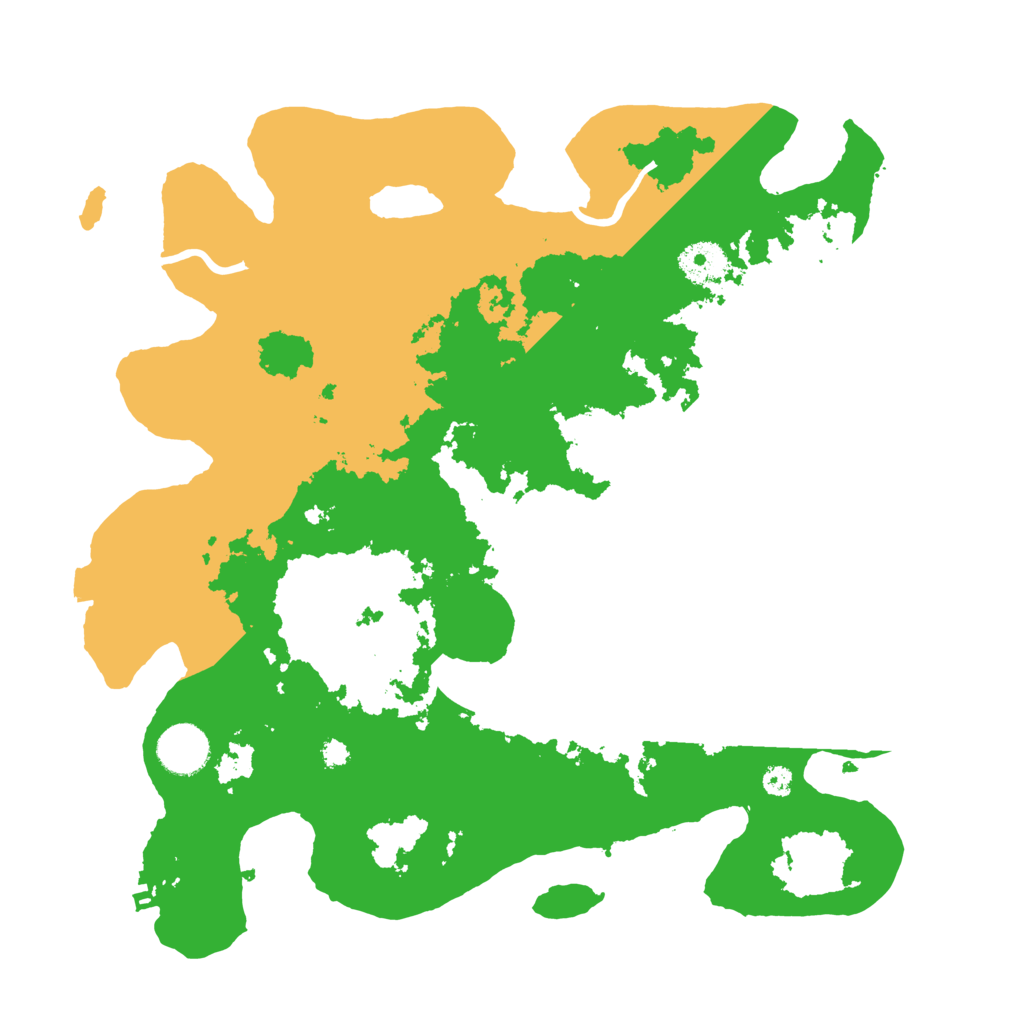 Biome Rust Map: Procedural Map, Size: 3500, Seed: 1465579864