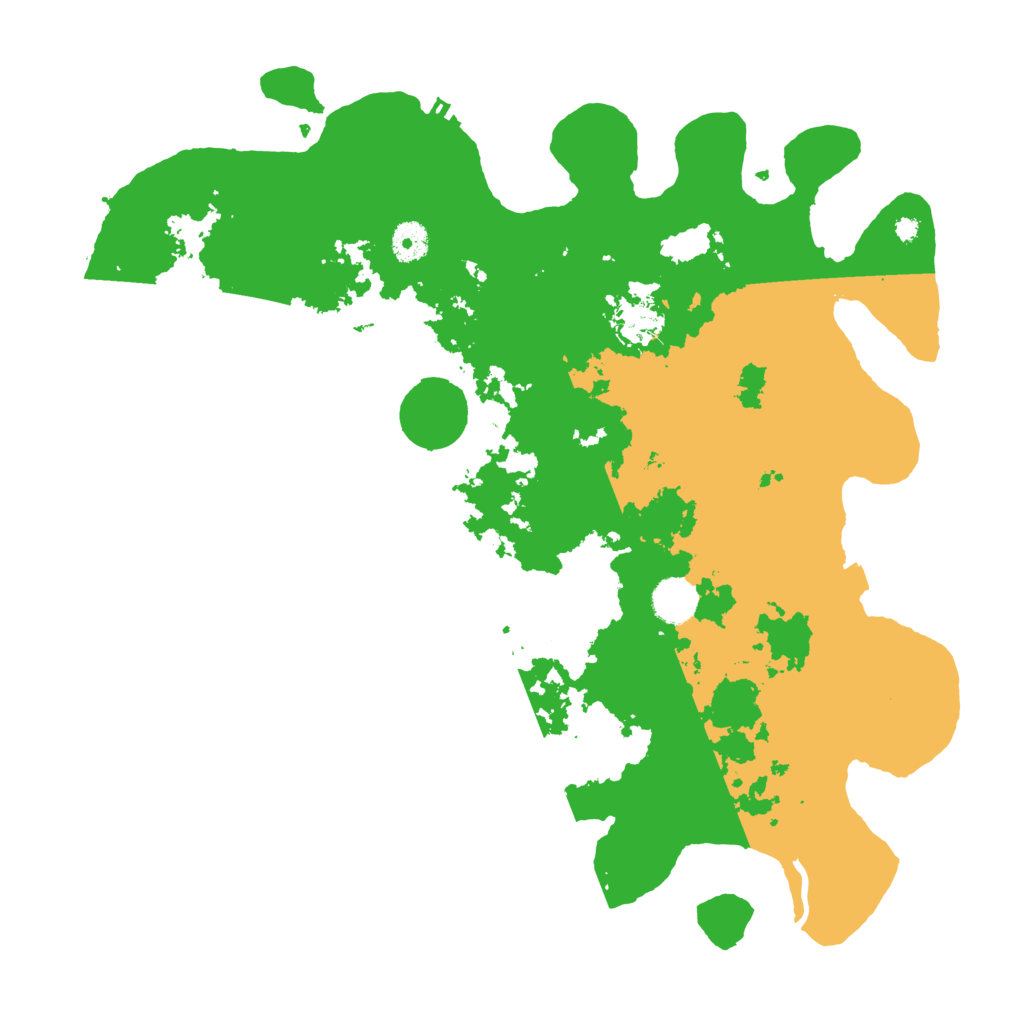 Biome Rust Map: Procedural Map, Size: 4000, Seed: 832793