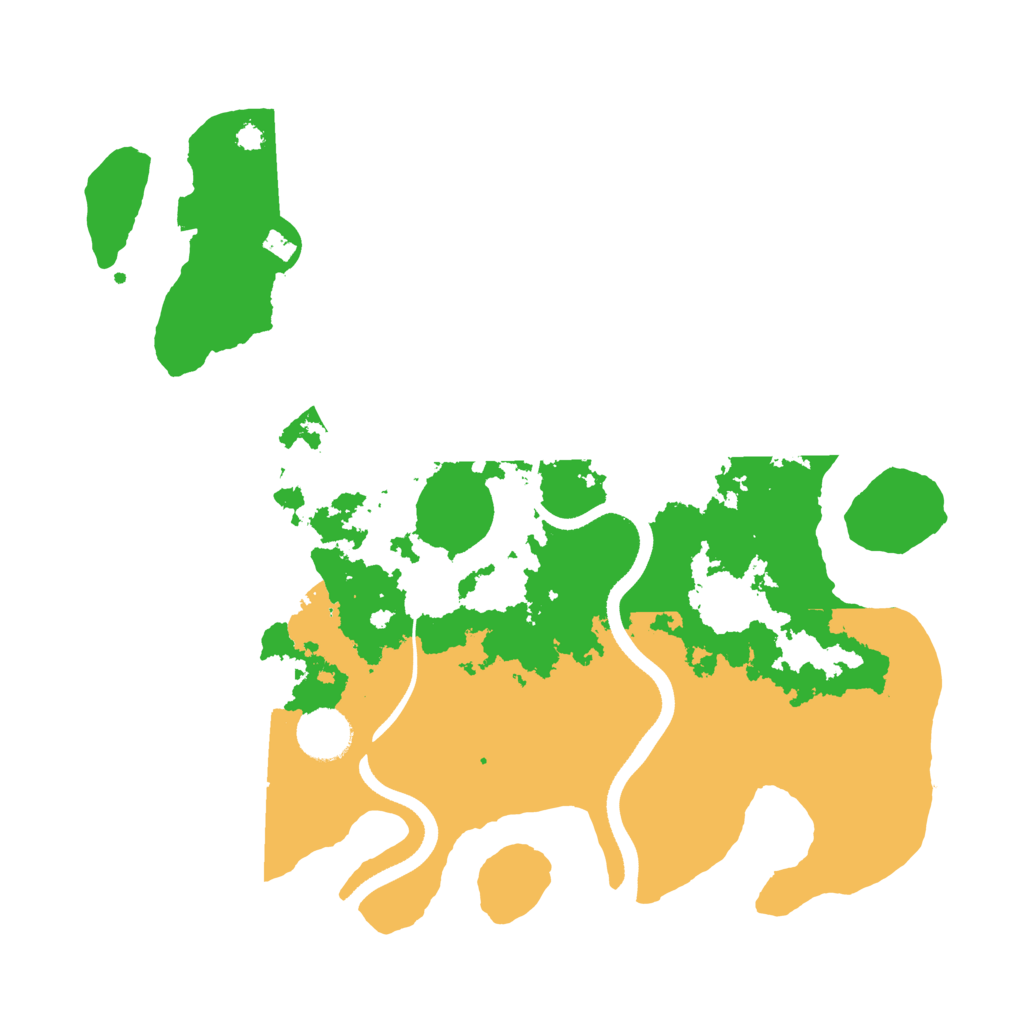 Biome Rust Map: Procedural Map, Size: 3500, Seed: 1622852761