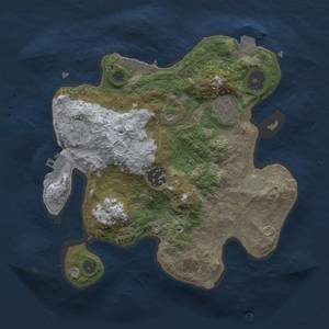 Thumbnail Rust Map: Procedural Map, Size: 2600, Seed: 1600796054, 9 Monuments