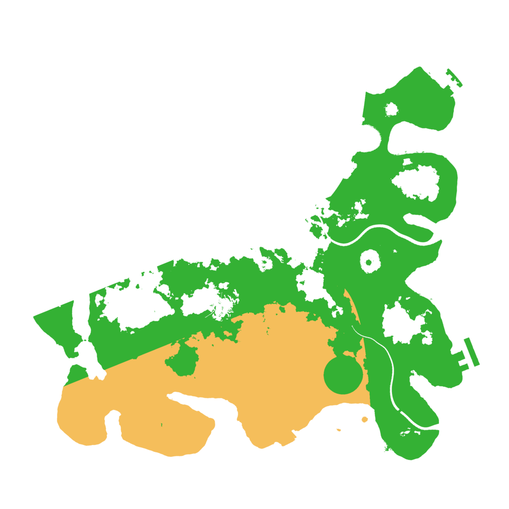 Biome Rust Map: Procedural Map, Size: 3500, Seed: 1714042041