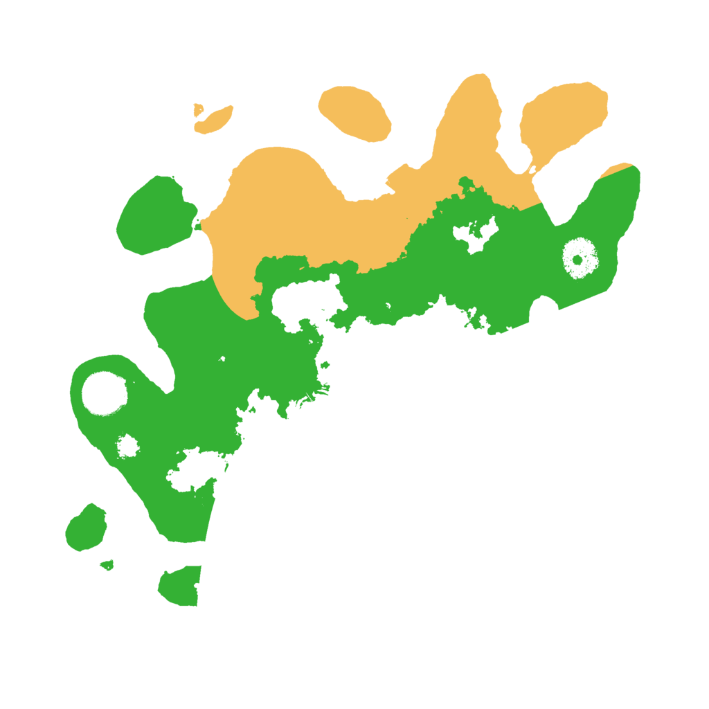 Biome Rust Map: Procedural Map, Size: 2850, Seed: 215868464