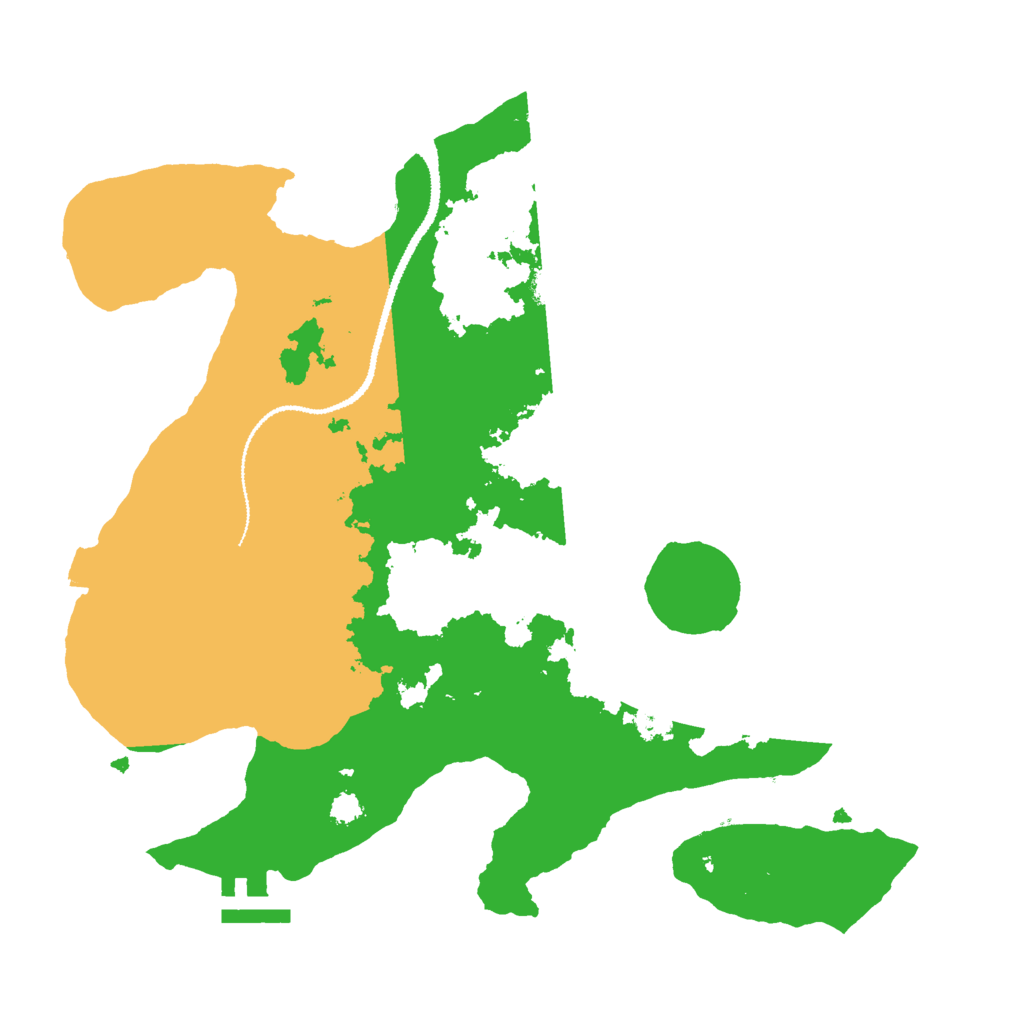 Biome Rust Map: Procedural Map, Size: 3000, Seed: 1482390