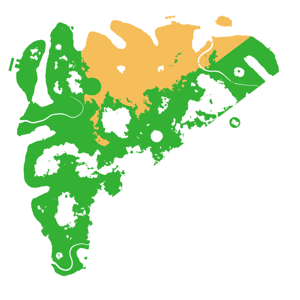 Biome Rust Map: Procedural Map, Size: 4500, Seed: 1378895339