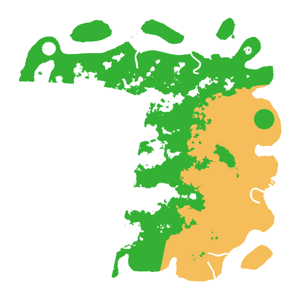 Biome Rust Map: Procedural Map, Size: 4000, Seed: 1678473366