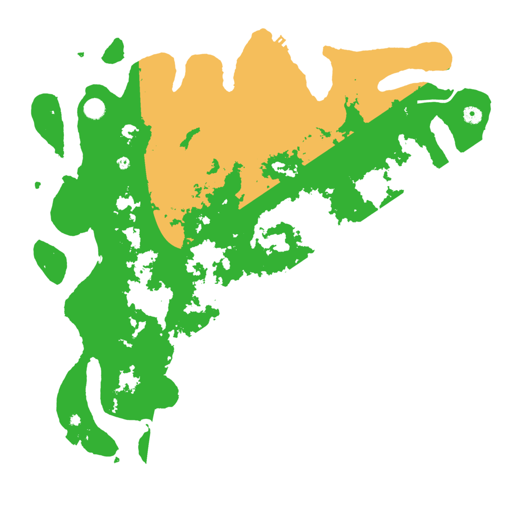 Biome Rust Map: Procedural Map, Size: 4300, Seed: 70656582