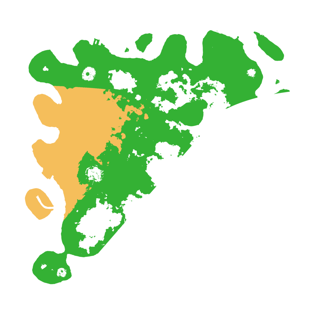 Biome Rust Map: Procedural Map, Size: 3500, Seed: 1580927962